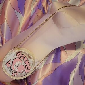 WC Esther Bunny Crossbody Bag Purse Pink Kawaii Clear Mini Japan Harajuku Sanrio